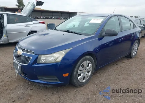 2013 Chevrolet Cruze Ls Auto z USA, uszkodzony, nr VIN 1G1PA5SGXD7245817